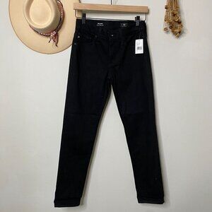 NWT Adriano Goldshmied Casey Black Relaxed Jeans